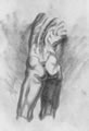 Michael Hensley Drawings, Male Form 65